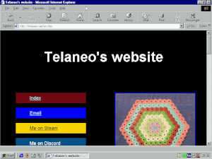 My website works fine for anyone running Windows 95. My website's front page displayed in Internet Explorer 5 running on Windows 95.