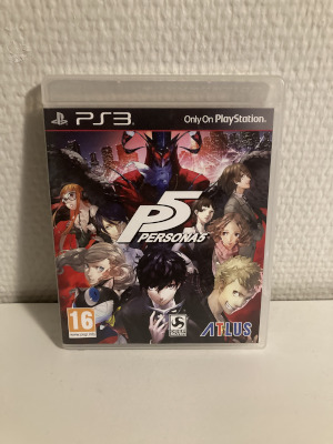 A copy of Persona 5 for the PlayStation 3.